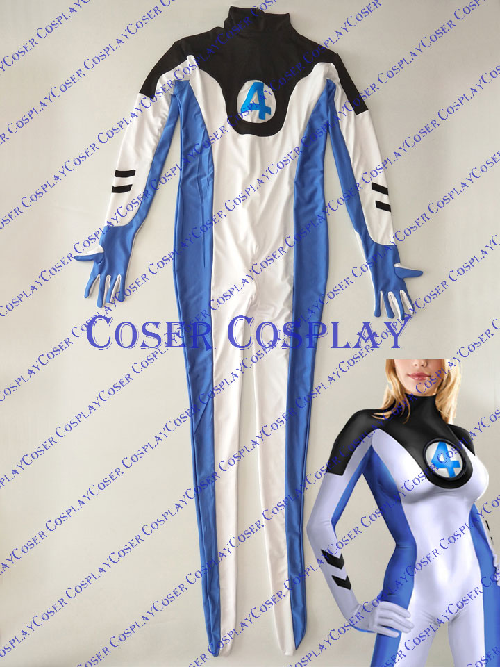 2020 Invisible WomanMarvel Sue Storm Sexy Cosplay Costume